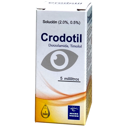 CRODOTIL DORZOLAMIDA TIMOL MICRO2 0  5ML