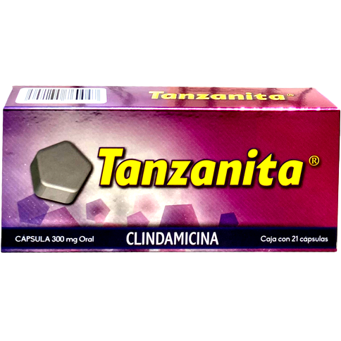 TANZANITA 300 MG 21 CAPS