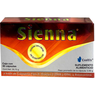 SIENNA COLAGENO SUP ALIM CAPS 30