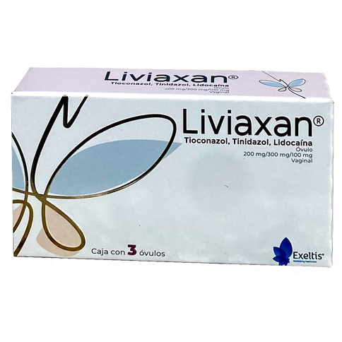 LIVIAXAN 200 300 100MG C 3 OVULOS