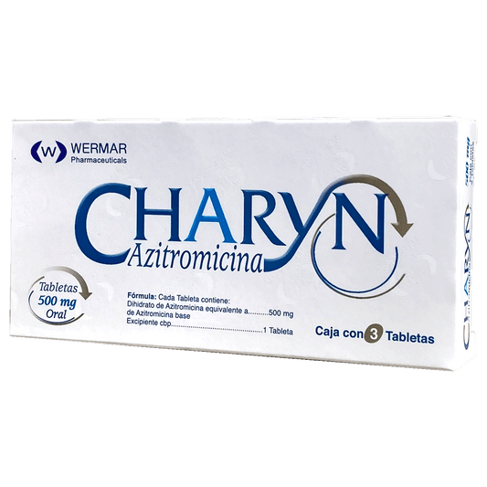 CHARYN 500 CON 3 Azitromicina