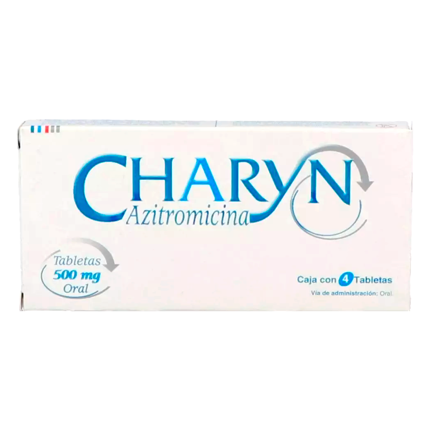 CHARYN 500MG TAB C4 Azitromicina