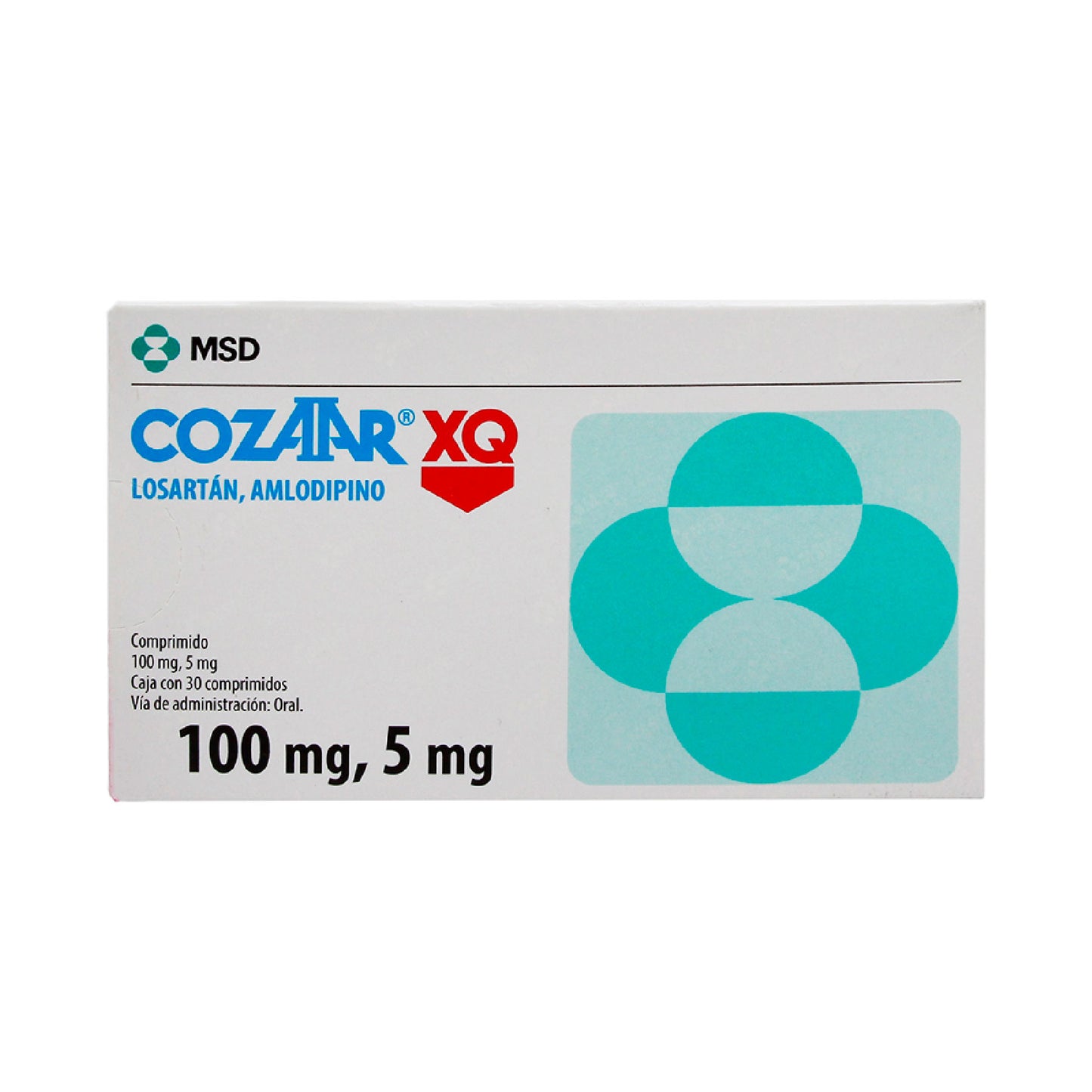COZAAR XQ 100 5MG CPR 30