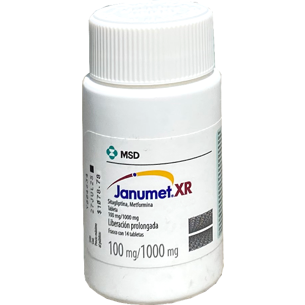 JANUMET XR 100 1000MG LIB PRO TAB14