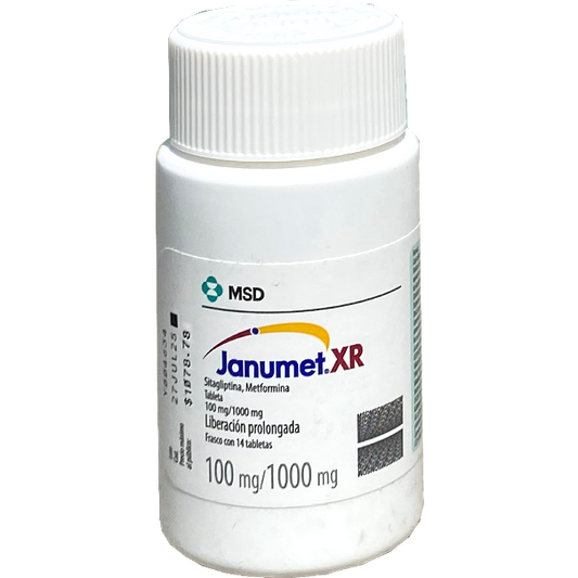 JANUMET XR 100 1000MG LIB PRO TAB14