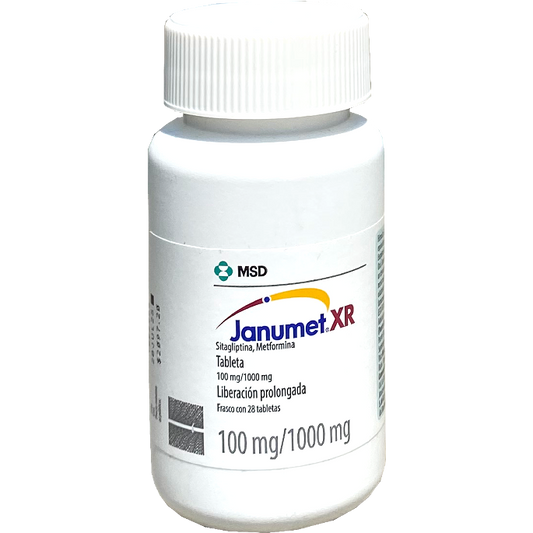 JANUMET XR100 1000MG LPTAB28 125