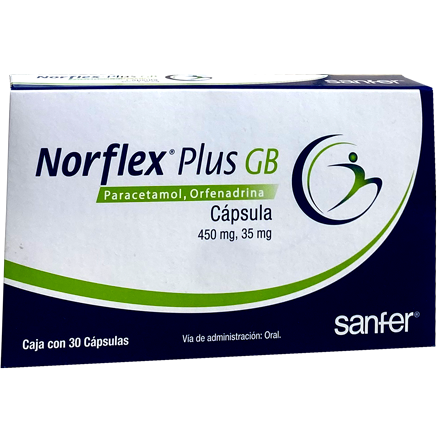 NORFLEX PLUS GB 450 35MG – Farmacias Popular El Molinito