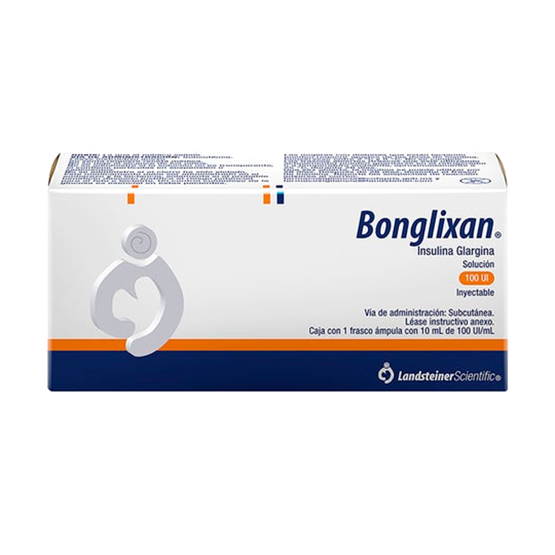 BONGLIXAN 100 UI  10 ML FCO  AMP Insulina Glargina