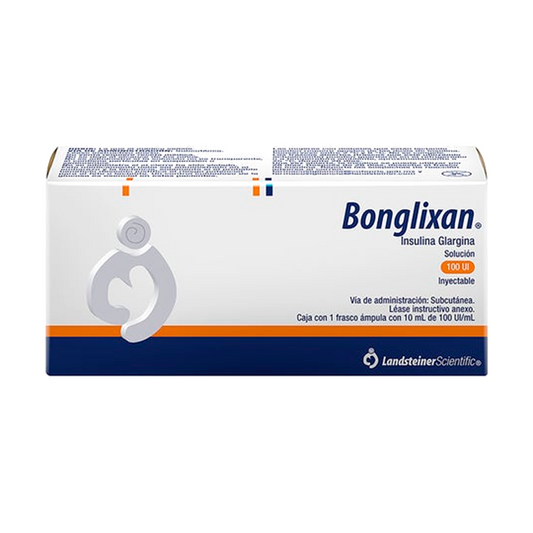 BONGLIXAN 100 UI  10 ML FCO  AMP Insulina Glargina