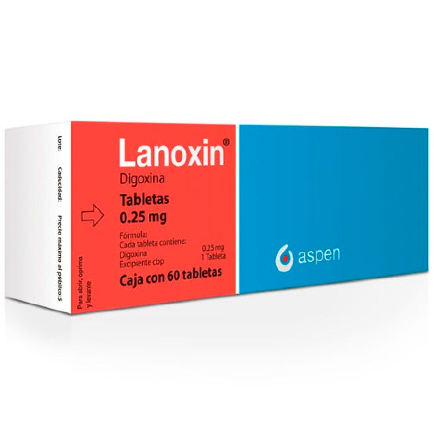 LANOXIN 0 25MG TAB 60