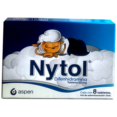 NYTOL 50 MG TAB 8