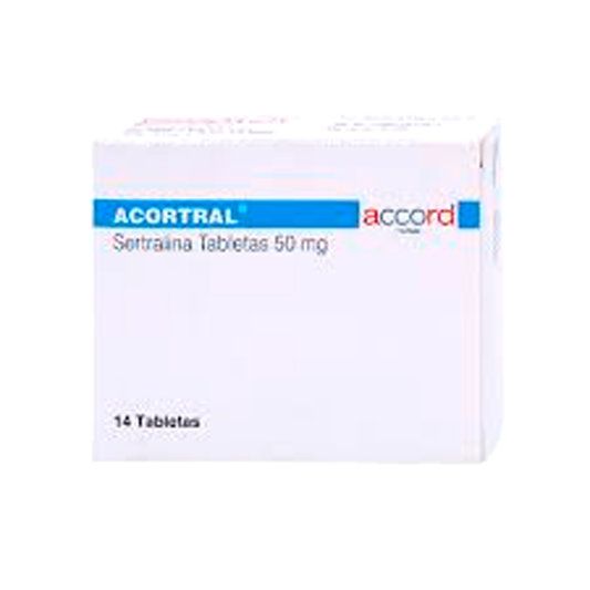 SERTRALINA 50MG 14TAB ACORTRAL