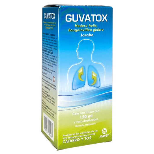 GUVATOX JBE 120 ML Buganvilia  Hiedra