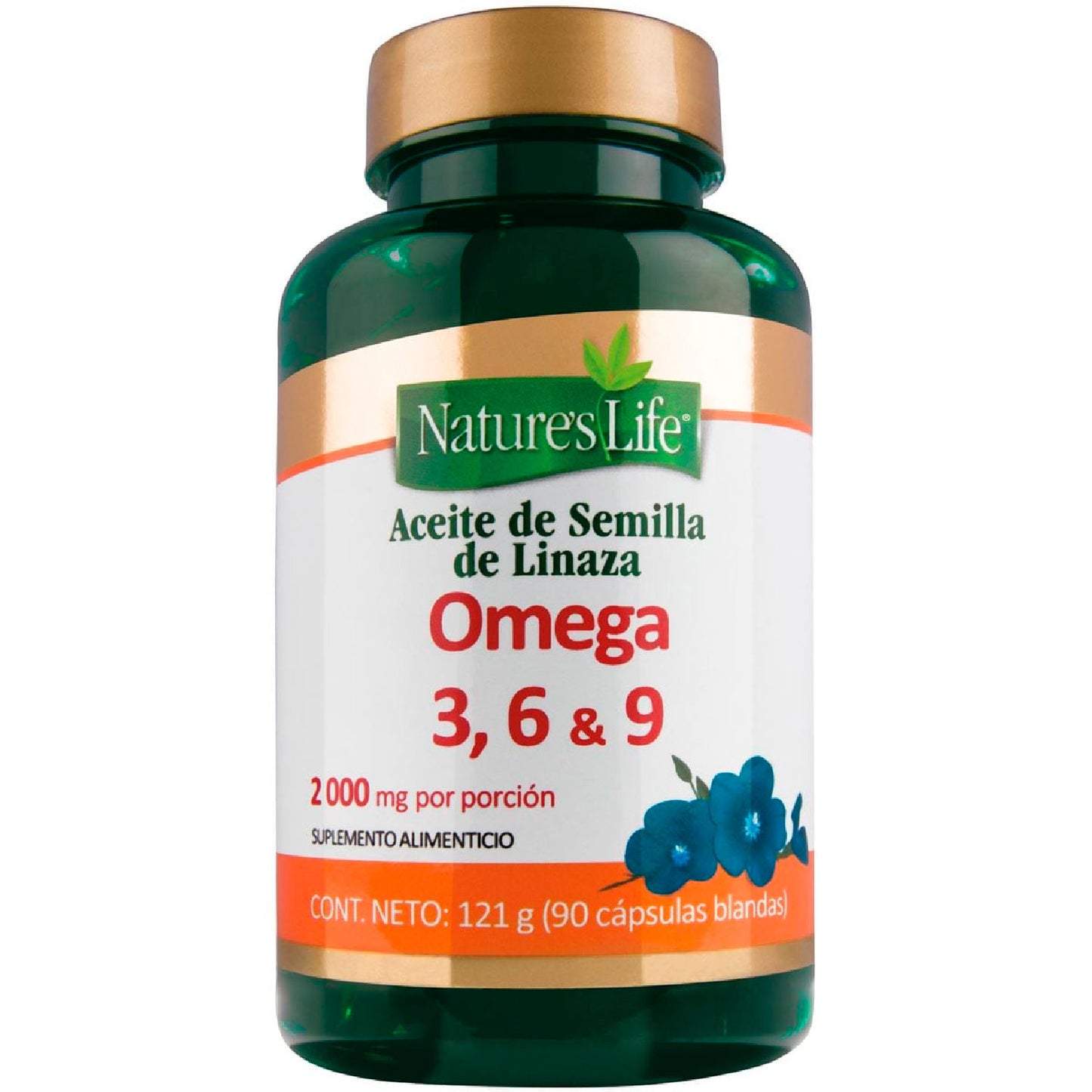 SEMILLA LINAZA OMEGA 3 6 9 CAPS90