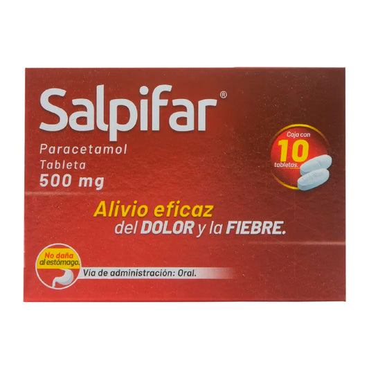 SALPIFAR 500 MG 10 TAB