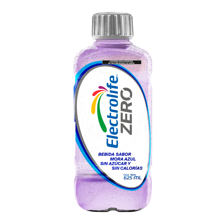 ELECTROLIFE ZERO MORA AZUL 625 ML
