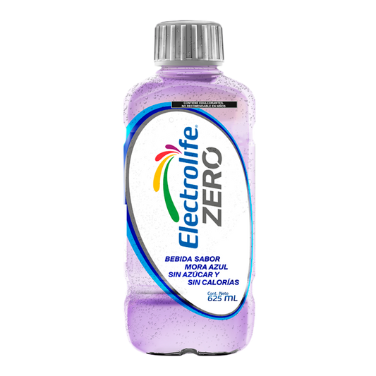ELECTROLIFE ZERO MORA AZUL 625 ML
