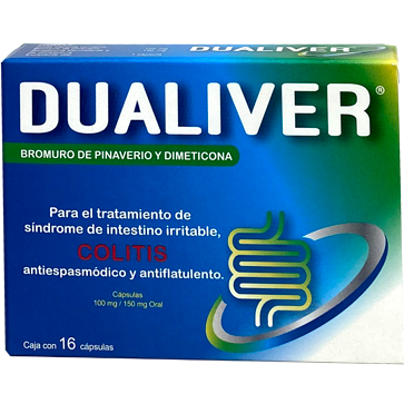 DUALIVER 100 150MG CAPS C16