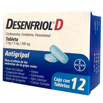 DESENFRIOL D TAB 12