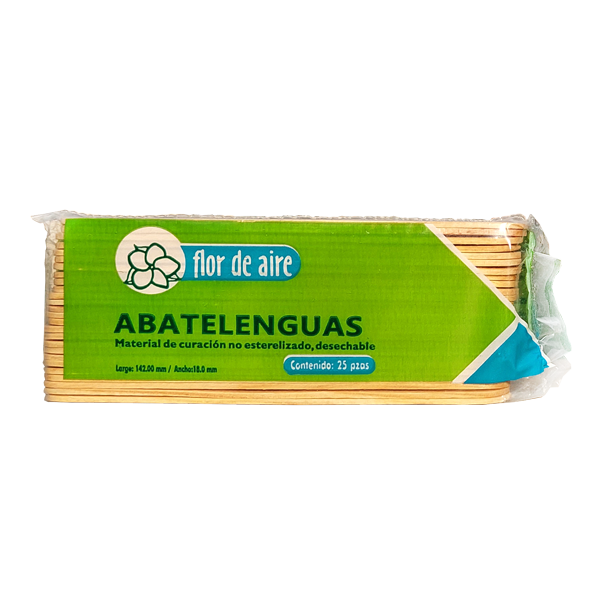 ABATELENGUAS FLOR DE AIRE 25 PZS