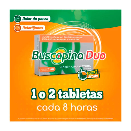 BUSCAPINA DUO NVO 10 TABS 10 5