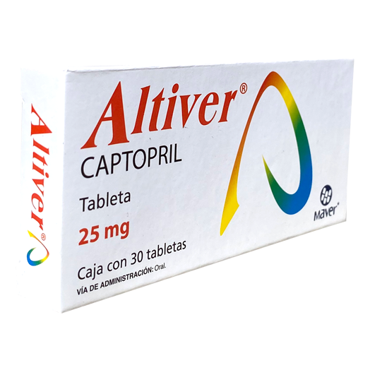 CAPTOPRIL ALTIVER T 30 25MG