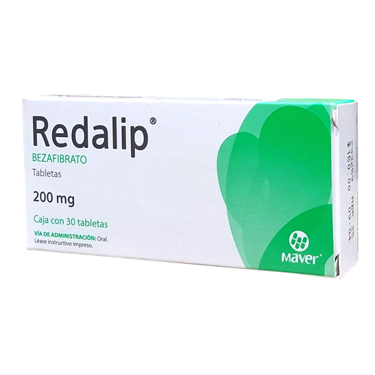 BEZAFIBRATO REDALIP 200 MG C 30 TAB Bezafibrato – Farmacias Popular El ...