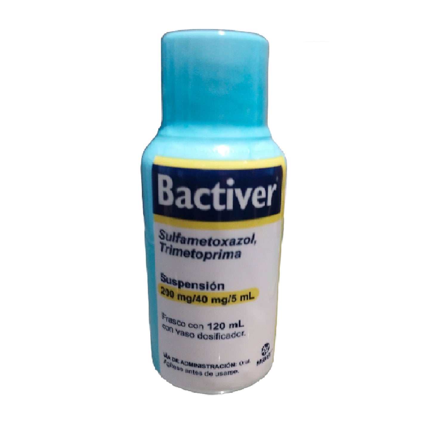 TRIMETOPRIMA SULFAMETOXAZOL BACTIVER  SUSP  120 ML