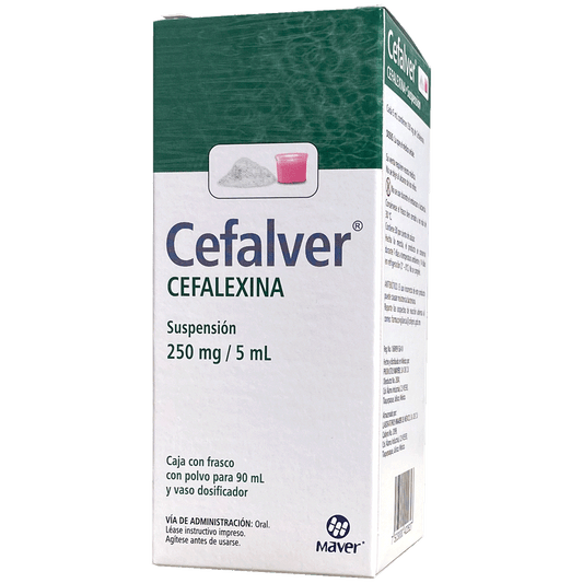 CEFALVER  SUSP 250MG 5ML 90ML Cefalexina