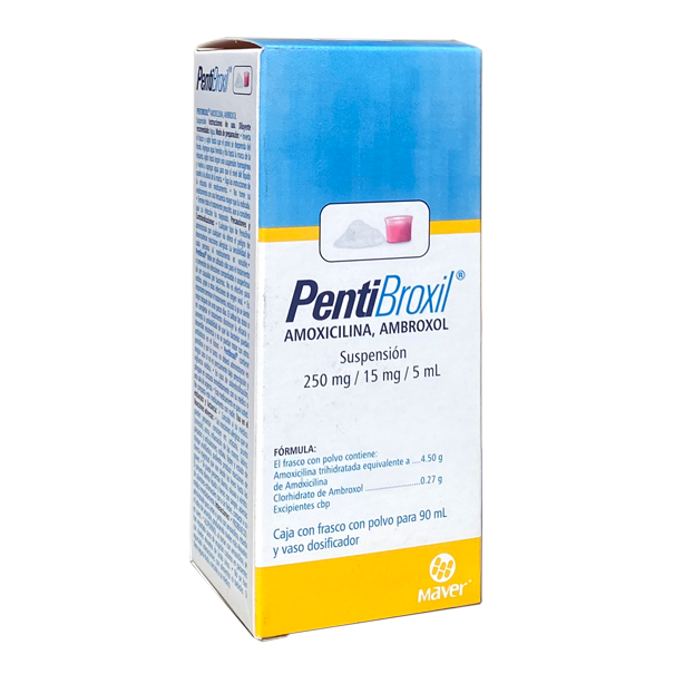 AMOXICILINA AMBROXOL PENTIBROXIL    SUSP  250MG