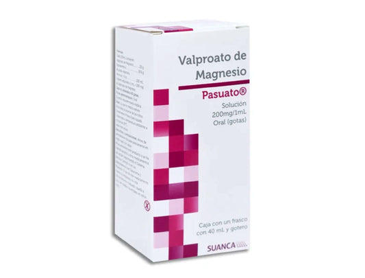 VALPROTO DE MAGNESIO PASUATO 200MG 1ML GTS 40ML SUANCA