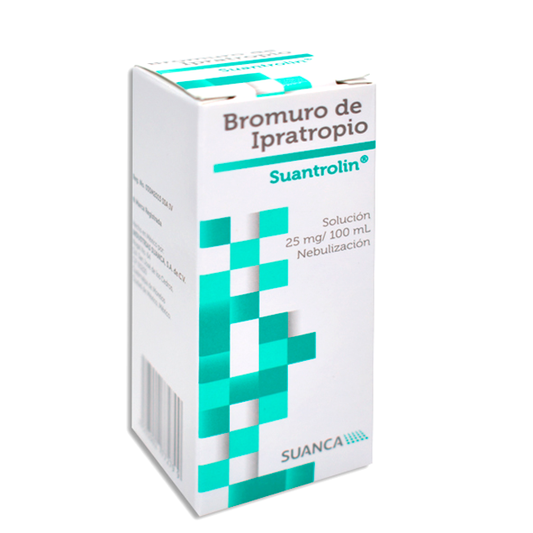 SUANTROLIN FCO SOL NEB 20 ML Bromuro de Ipratropio SUANCA
