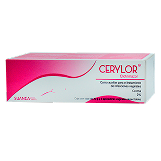 CLOTRIMAZOL CERYLOR 2  CRA 20G 3 APLIC VAG SUANCA