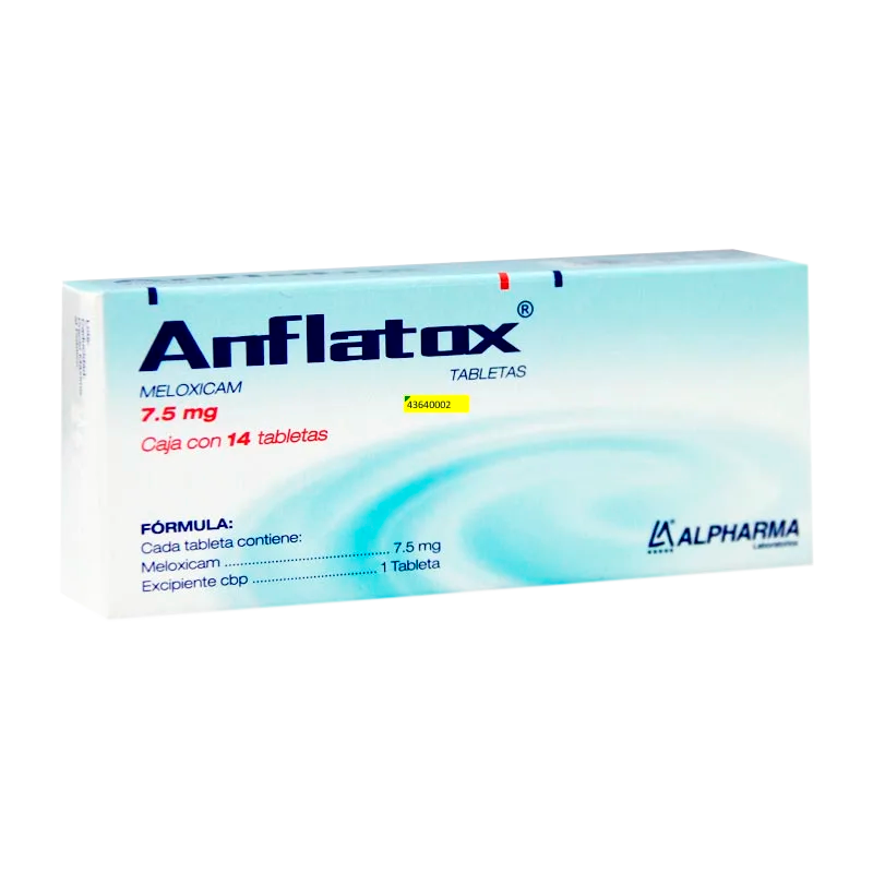MELOXICAM ANFLATOX T 14 7 5MG