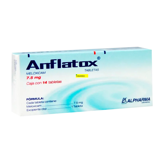 MELOXICAM ANFLATOX T 14 7 5MG