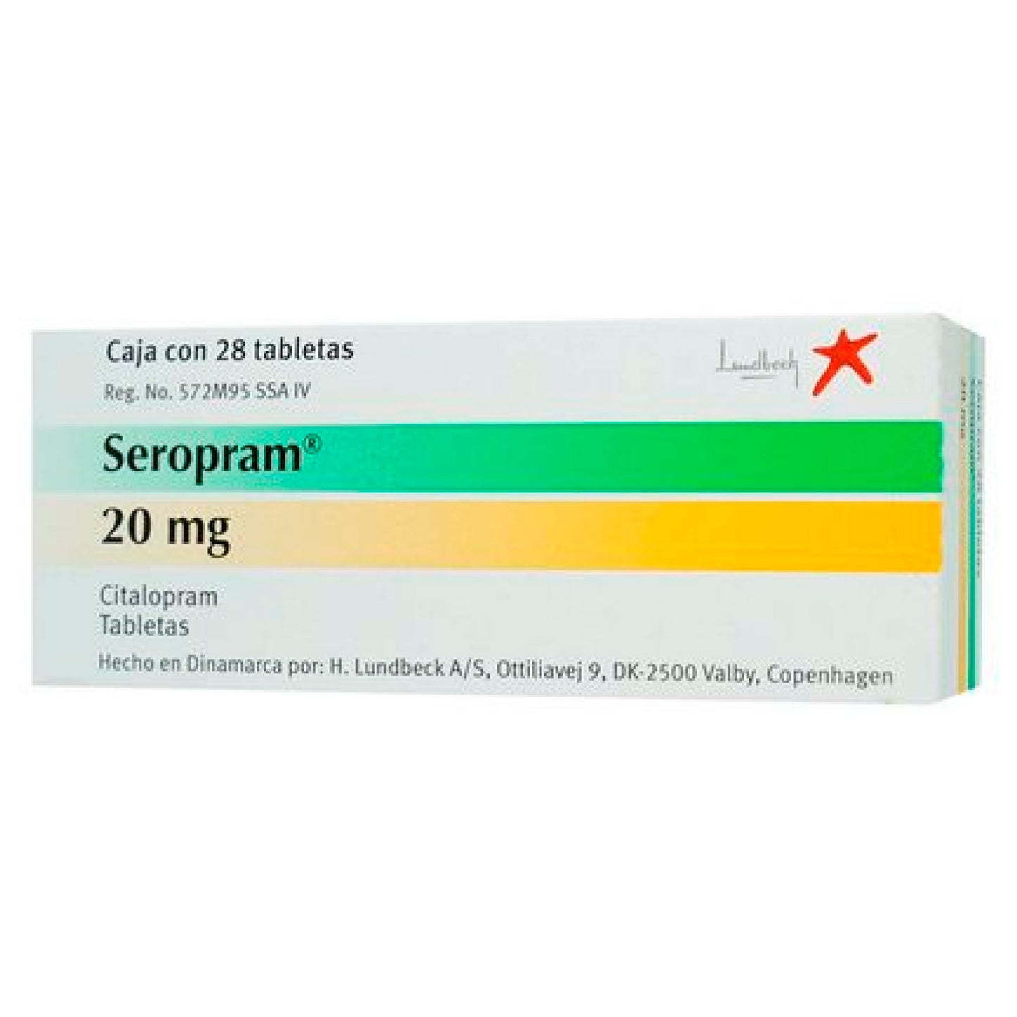 SEROPRAM 20 MG TAB 28