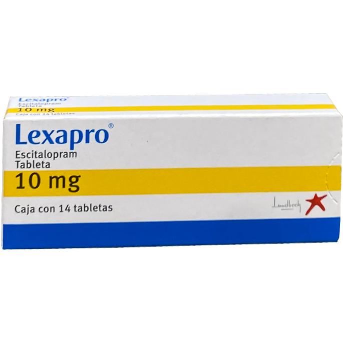 LEXAPRO 10 MG TAB 14