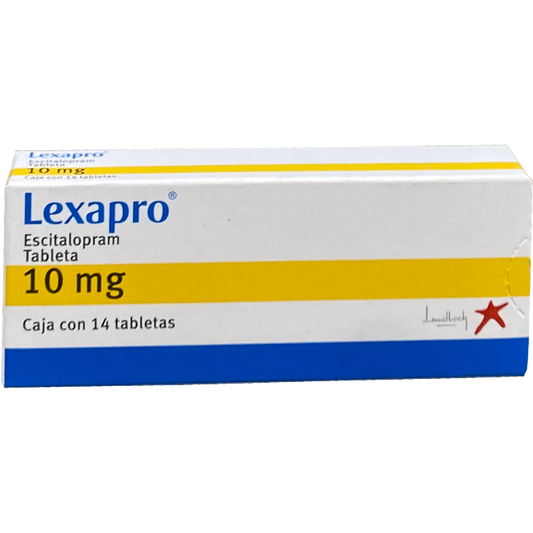 LEXAPRO 10 MG TAB 14