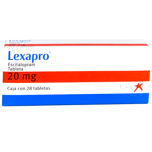 LEXAPRO 20 MG TAB 28