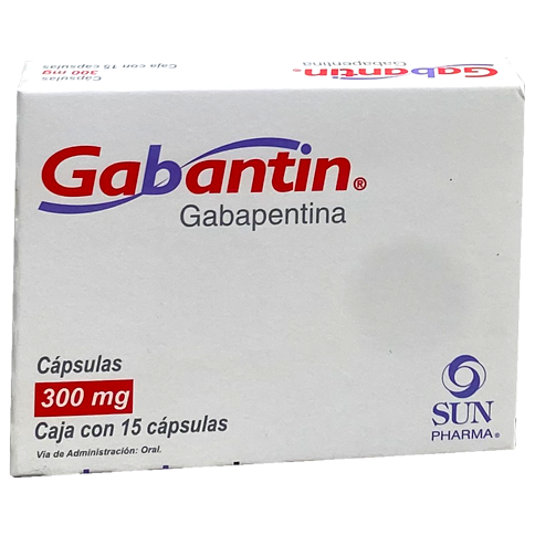 GABANTIN 300 MG CAPS 15