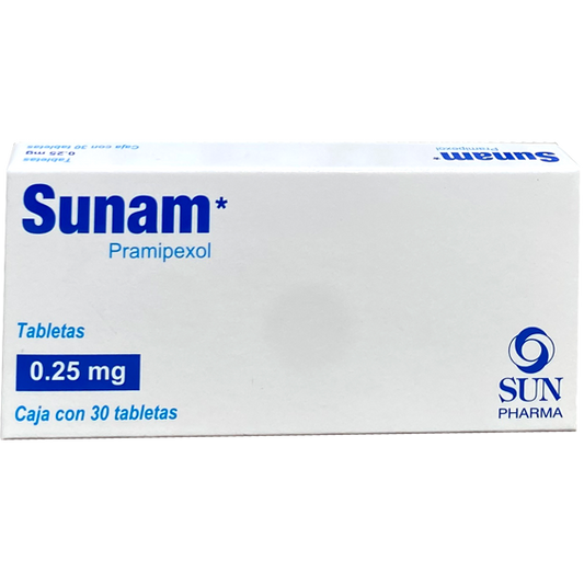 SUNAM 0 25 MG TAB 30