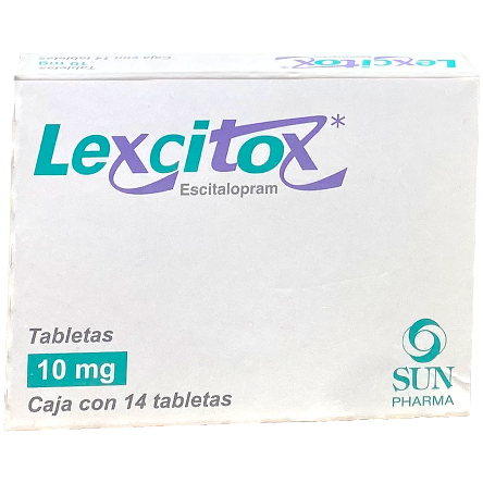 LEXCITOX 10 MG TAB 14