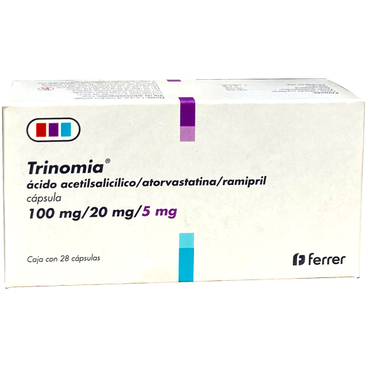 TRINOMIA 100 20 5MG 28 CAPS