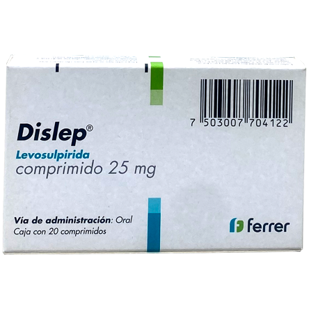 Dislep Injectable DISLEP 25 MG 20 CPR – Farmacias Popular El Molinito