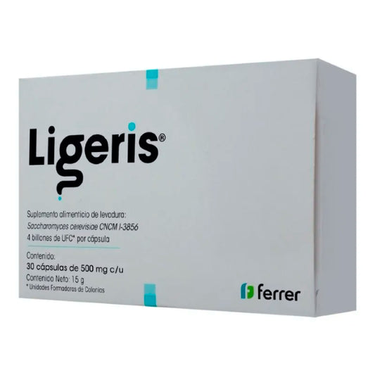 LIGERIS 498MG SUP ALIM 30 CAPS