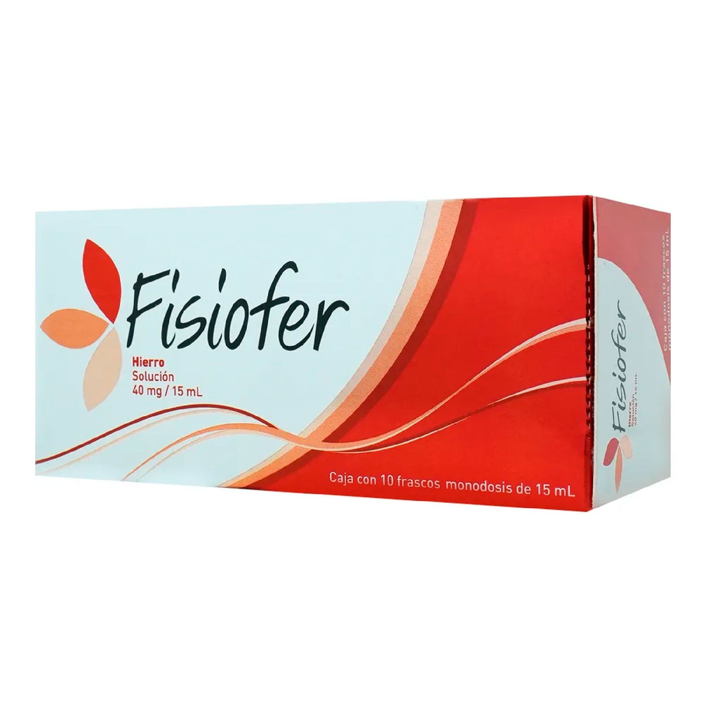 FISIOFER 40 MG 15 ML FCOS C 10