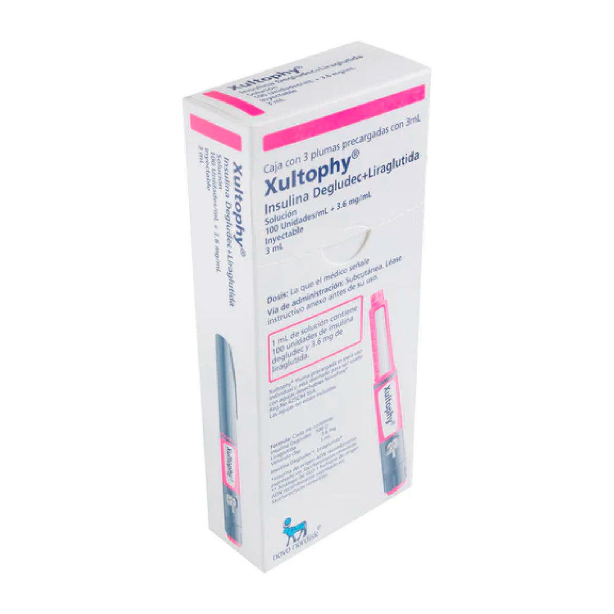 XULTOPHY 100U 3 6MG 3PLUM PRELL 3ML