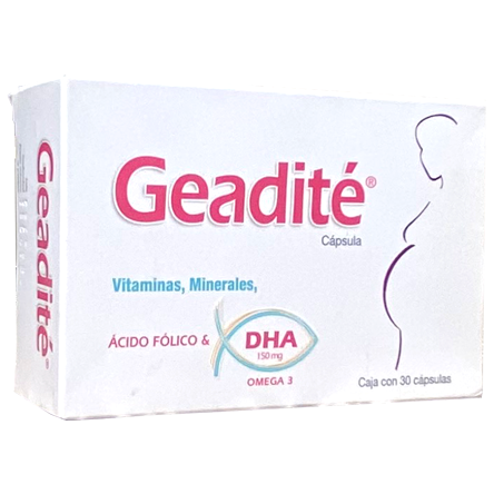 GEADITE CAPS30 Vitaminas Mineral  PROGELA