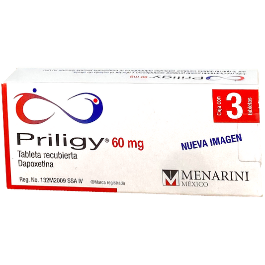 PRILIGY 60 MG TAB RECUB 3