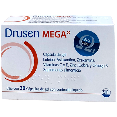 DRUSEN MEGA SUPL ALIM CAPS 30